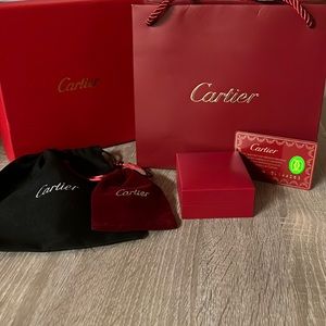 Cartier Paper Bag & Box Bundle ♥️😍♥️